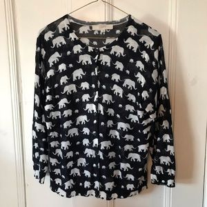 Print Cardigan